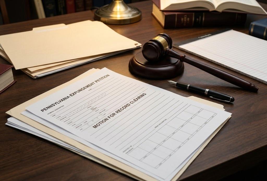 Criminal record expungement process under Pennsylvania law